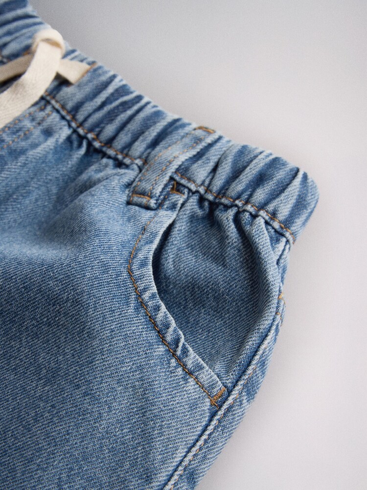 The Set 3 Pack Denim Shorts Pink/Blue/Cream - Image 9 of 9