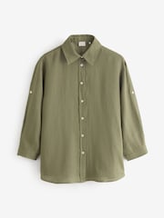 Emme by Marella Green Emmgirello Long Sleeve Shirt - Image 1 of 2