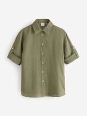Emme by Marella Green Emmgirello Long Sleeve Shirt - Image 2 of 2