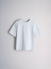 The Set 4 Pack Heavyweight Jersey Short Sleeve T-Shirts Blue/Brown/White - Image 4 of 6