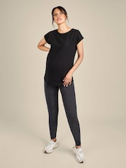 Koksgrå - JoJo Maman Bébé Cotton Rich Leggings - Bilde 3 av 4