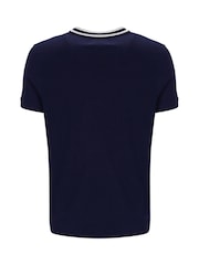 Sergio Tacchini Blue Rainer SS T-Shirt - Image 6 of 8