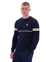 Sergio Tacchini Blue Orion Knitted Jumper - Image 3 of 8