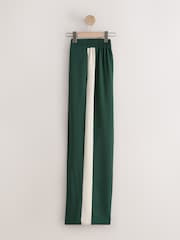 Green Side Stripe Wide Leg Tailored Trousers - Image 7 of 9
