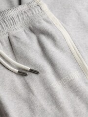 Superdry Grey Athletic Stripe Flare Joggers - Image 8 of 8