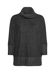 Yours Curve Black Soft Touch Jumper - Image 5 of 5