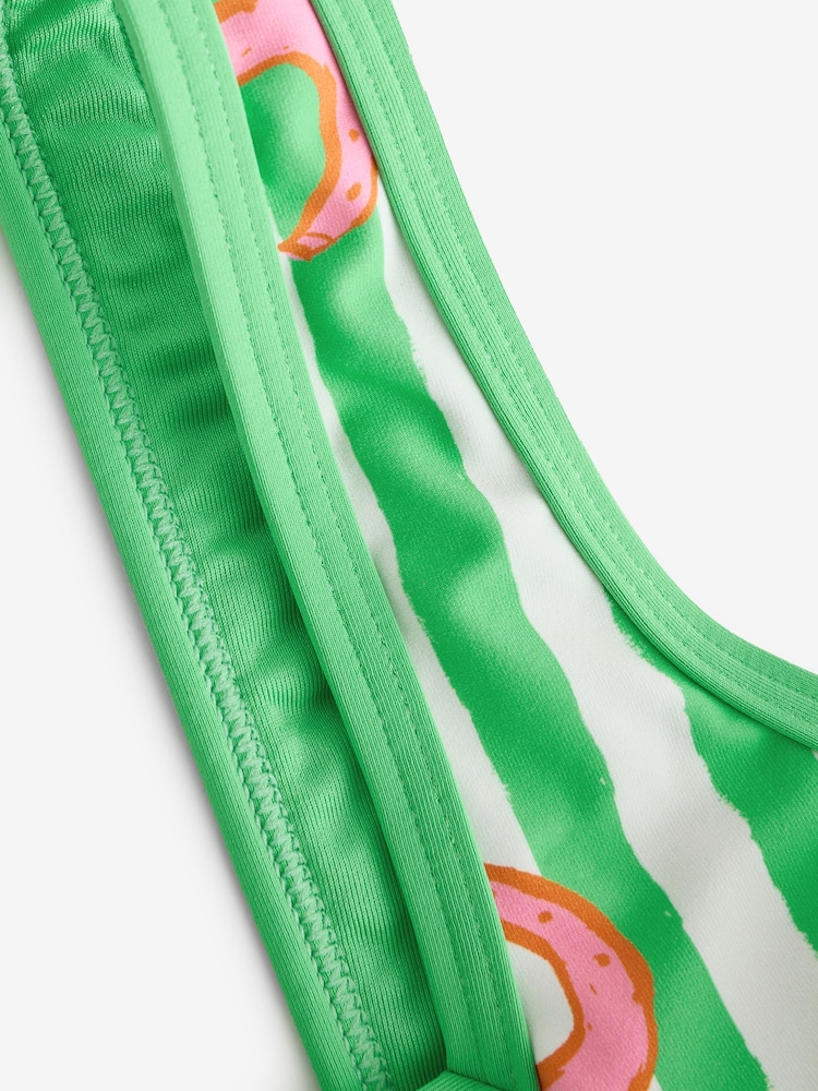 Eleanor Bowmer Green Horseshoe Zip Bikini Top - Image 9 of 9 Eleanor Bowmer Green Horseshoe Zip Bikini Top - Image 9 of 9