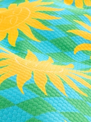 Eleanor Bowmer Pink Green Sun Reversible Bandeau Bikini Top - Image 7 of 7