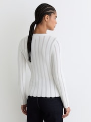 Reiss White Loui Jumper - Image 5 of 6