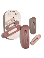 Kitsch Flat Lay Claw Clips 3 Piece Set - Image 1 of 5