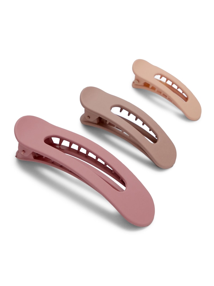 Kitsch Flat Lay Claw Clips 3 Piece Set - Image 1 of 5 Kitsch Flat Lay Claw Clips 3 Piece Set - Image 1 of 5