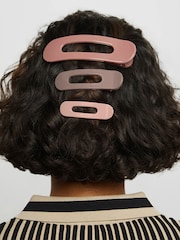 Kitsch Flat Lay Claw Clips 3 Piece Set - Image 5 of 5