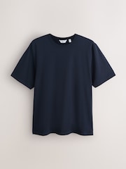 Navy / White / Black / Green Regular Fit Trident T-Shirt 4 Pack - Image 5 of 11