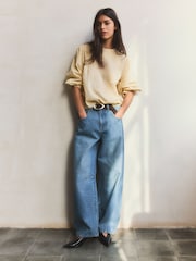 BHOEM 刺绣蕾丝细节棉质女式衬衫 - 6的图像4｝