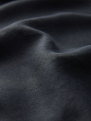 Black Lyocell Blend Short Sleeve Shirt - Image 8 of 8