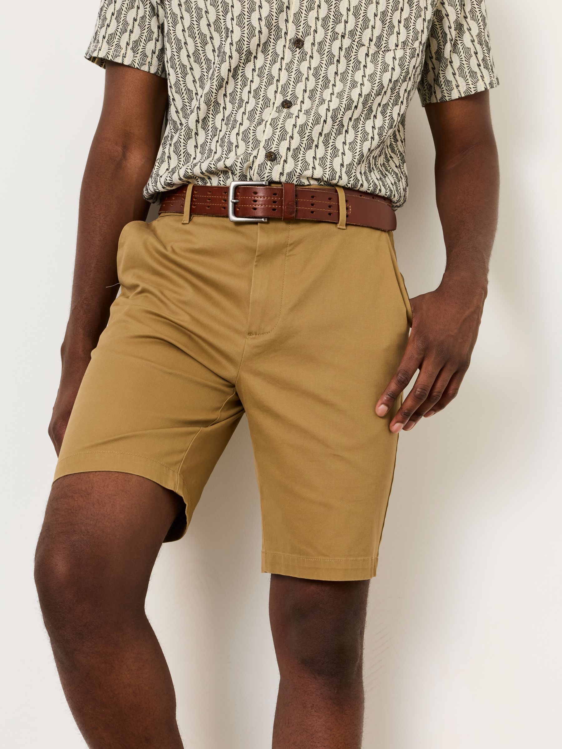 Fat Face Men's Stone Fatface Bosbury City Chino Shorts