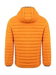 Weird Fish Orange Flete Lightweight Showerproof Padded Jacket - Image 7 of 7