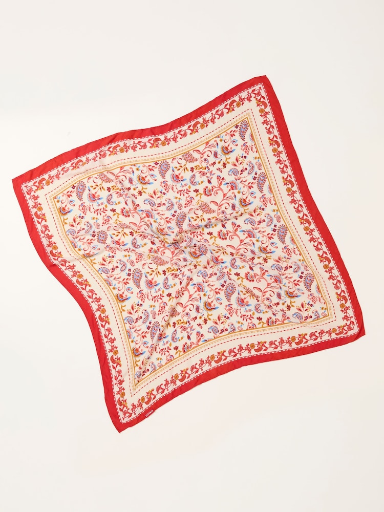 FatFace Paisley Hair Scarf - صورة 2 من 2 FatFace Paisley Hair Scarf - صورة 2 من 2