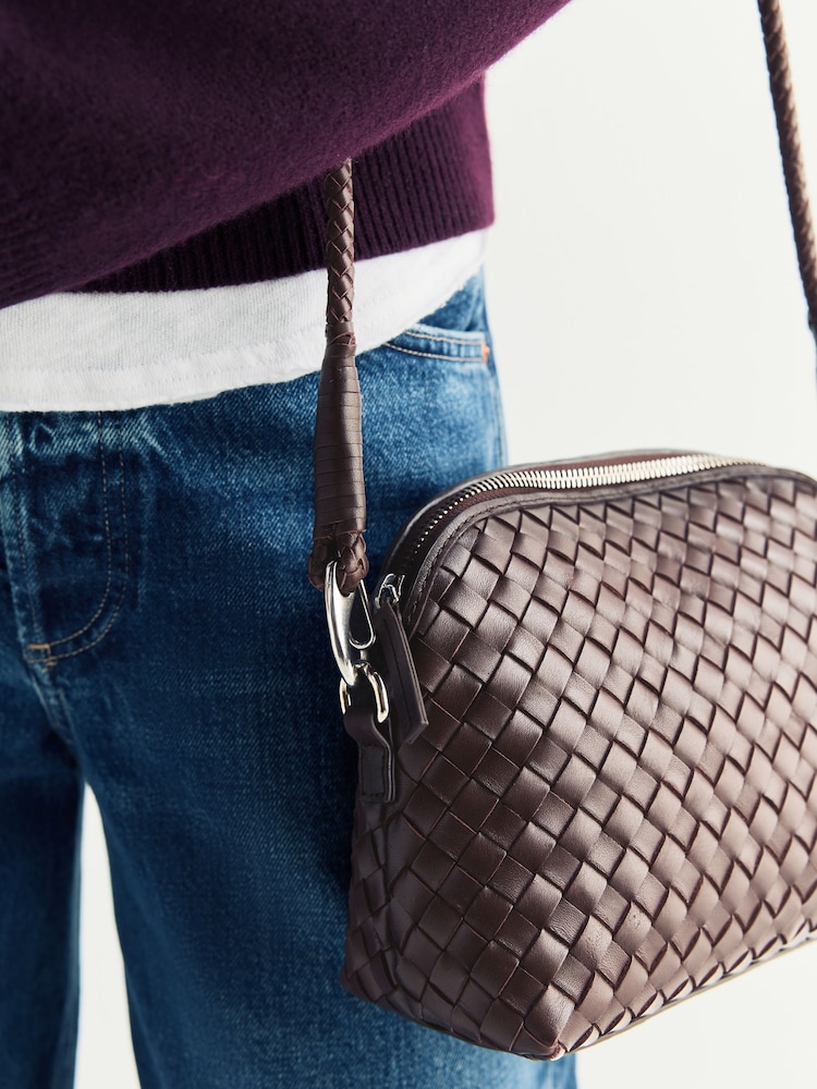 Dragon Diffusion Chunky Fellini Brown Pochette Bag - صورة 4 من 4