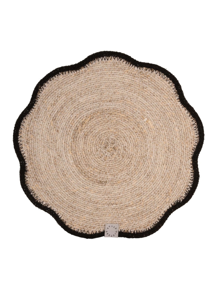 Style Sisters Set of 4 Brown Eagrass Placemats - Image 1 of 2 Style Sisters Set of 4 Brown Eagrass Placemats - Image 1 of 2