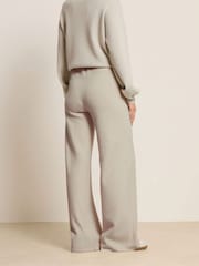 Long Tall Sally Natural Premium Wide Leg Joggers - Image 3 of 5