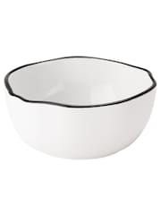 Style Sisters Set of 4 White Cereal Bowls - Image 4 of 4