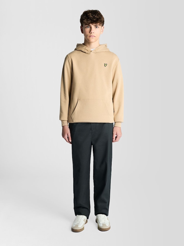 Lyle & Scott Natural Pullover Hoodie - Image 2 of 6