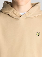 Lyle & Scott Natural Pullover Hoodie - Image 3 of 6