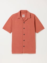FatFace Terracotta Textured Shirt - Image 4 of 4