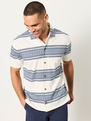 قميص منقوش بنمط مخطَّط من FatFace - Image 2 of 6