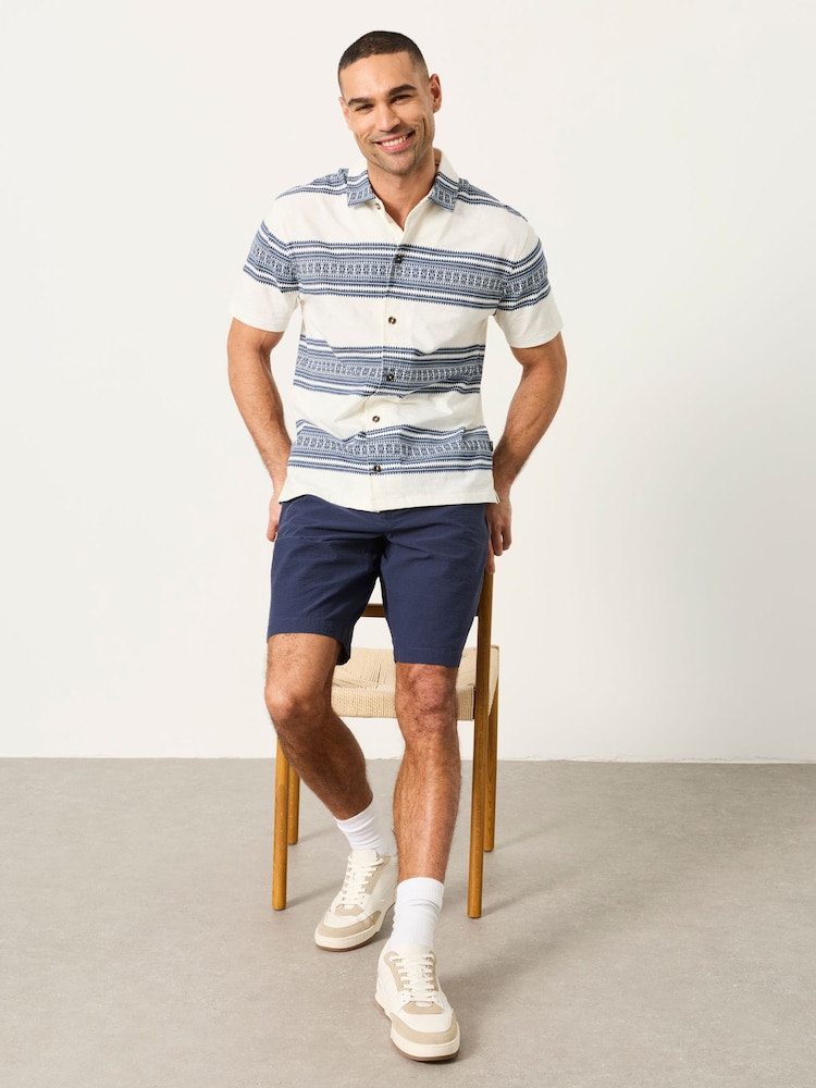 قميص منقوش بنمط مخطَّط من FatFace - Image 6 of 6