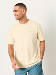 FatFace Natural Reef To Ride Graphic Tshirt - Image 2 of 7