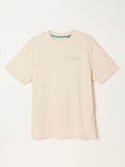 FatFace Natural Reef To Ride Graphic Tshirt - Image 6 of 7
