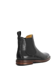 Dune London Black Maisen Stitch Rand Chelsea Boots - Image 3 of 6