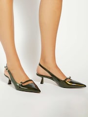 Dune London Green Deserved Shallow Mary Jane - Image 1 of 6