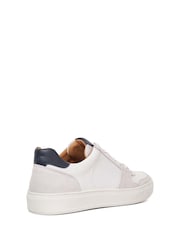 Dune London White Tawly Cuspsole Trainers - Image 3 of 6