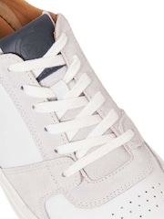 Dune London White Tawly Cuspsole Trainers - Image 6 of 6