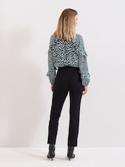 Phase Eight Black Keri Ponte Trousers - Image 2 of 7