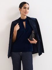 Phase Eight Eilish Velvet Top - صورة 7 من 7