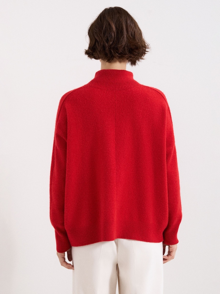 Phase Eight Red Louanna Fleece - Image 2 of 7