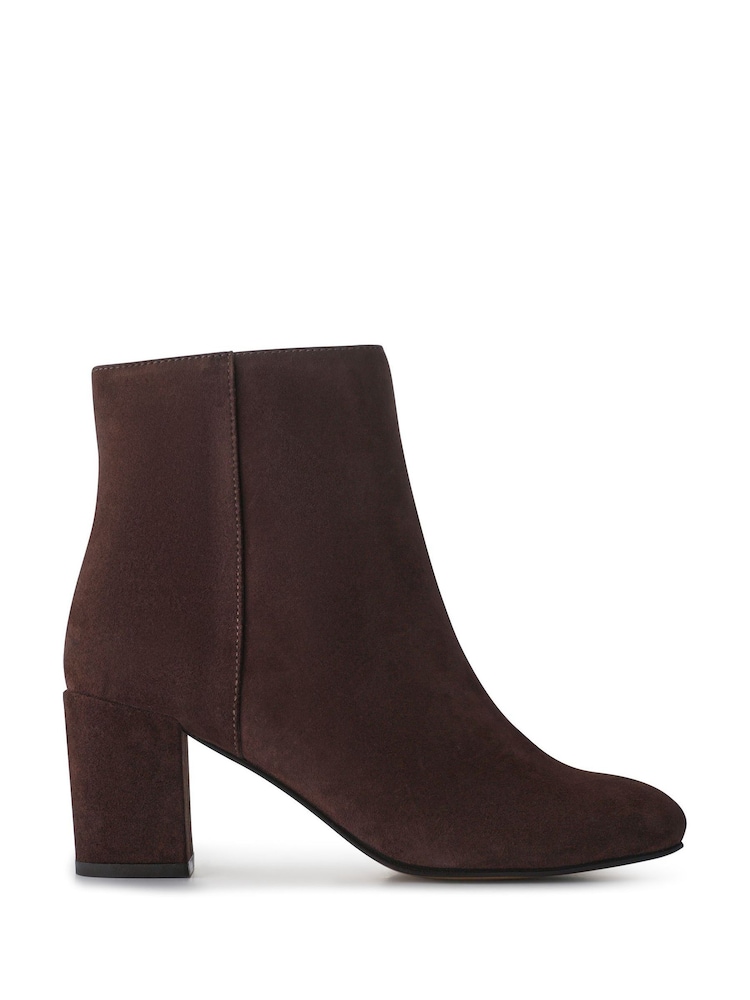 Jones Bootmaker Brown Neptune Heeled Ankle Boots - Image 2 of 5 Jones Bootmaker Brown Neptune Heeled Ankle Boots - Image 2 of 5