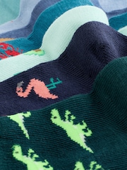 Summer All Over Print Cotton Rich Socks 7 Pack - Image 3 of 3