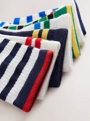 Varsity - Kokvilnas svītrainas zeķes 7 iepakojumā - Attēls 2 no 3