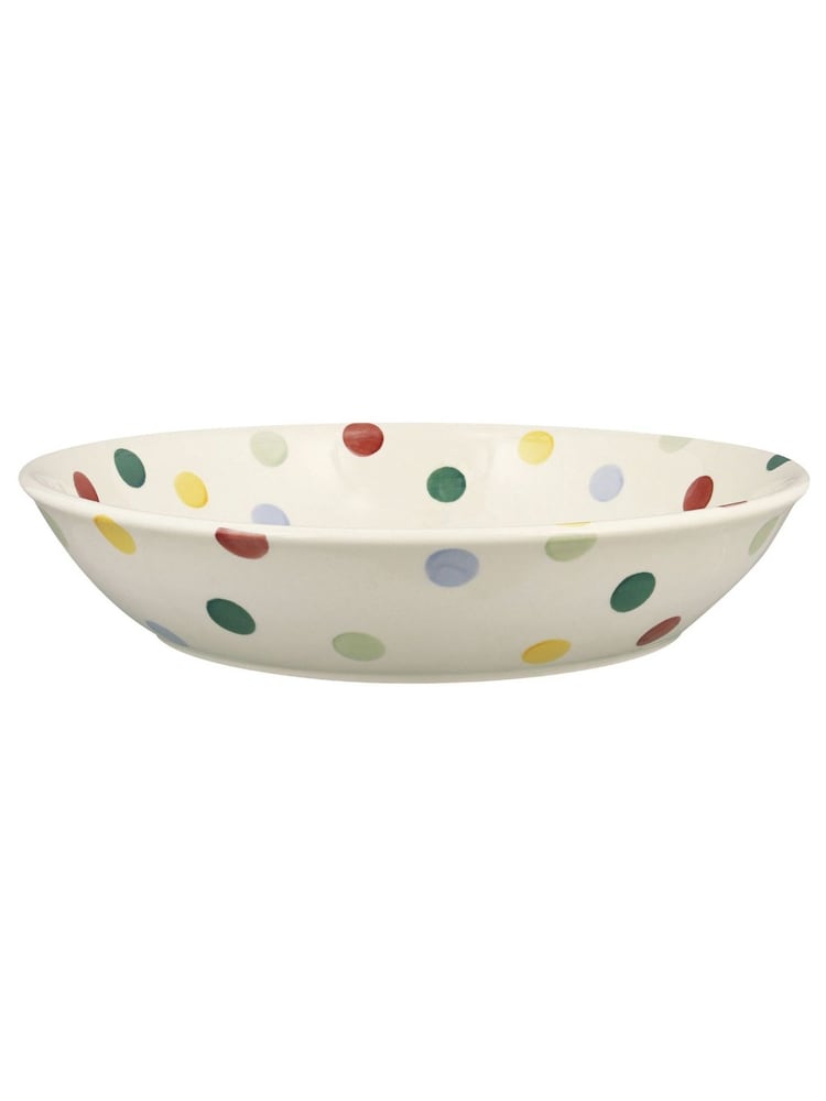 Emma Bridgewater Cream Polka Dot Medium Pasta Bowl - Image 2 of 4