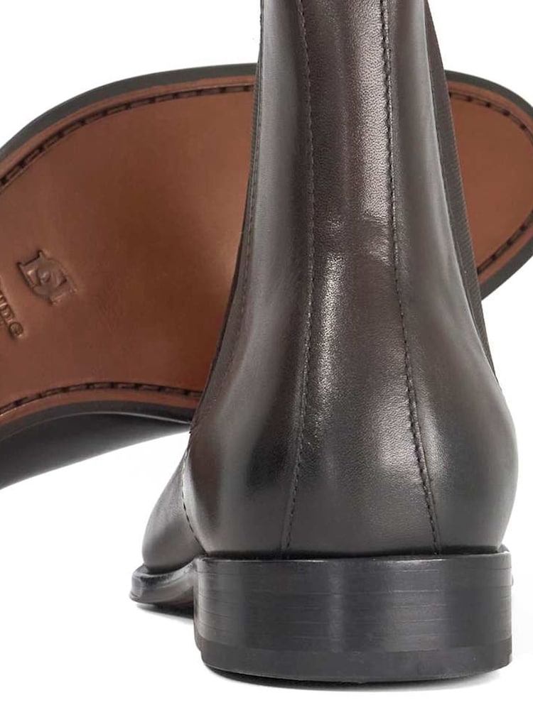 Dune London Brown Manson Premium Chelsea Boots - Image 6 of 6 Dune London Brown Manson Premium Chelsea Boots - Image 6 of 6