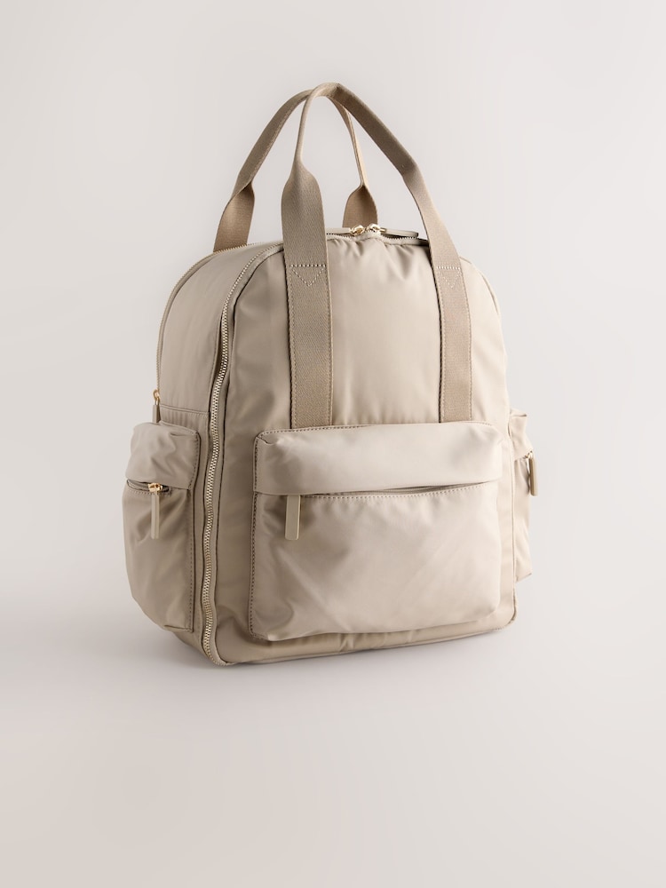 Mink Brown Travel Backpack - Image 1 of 5