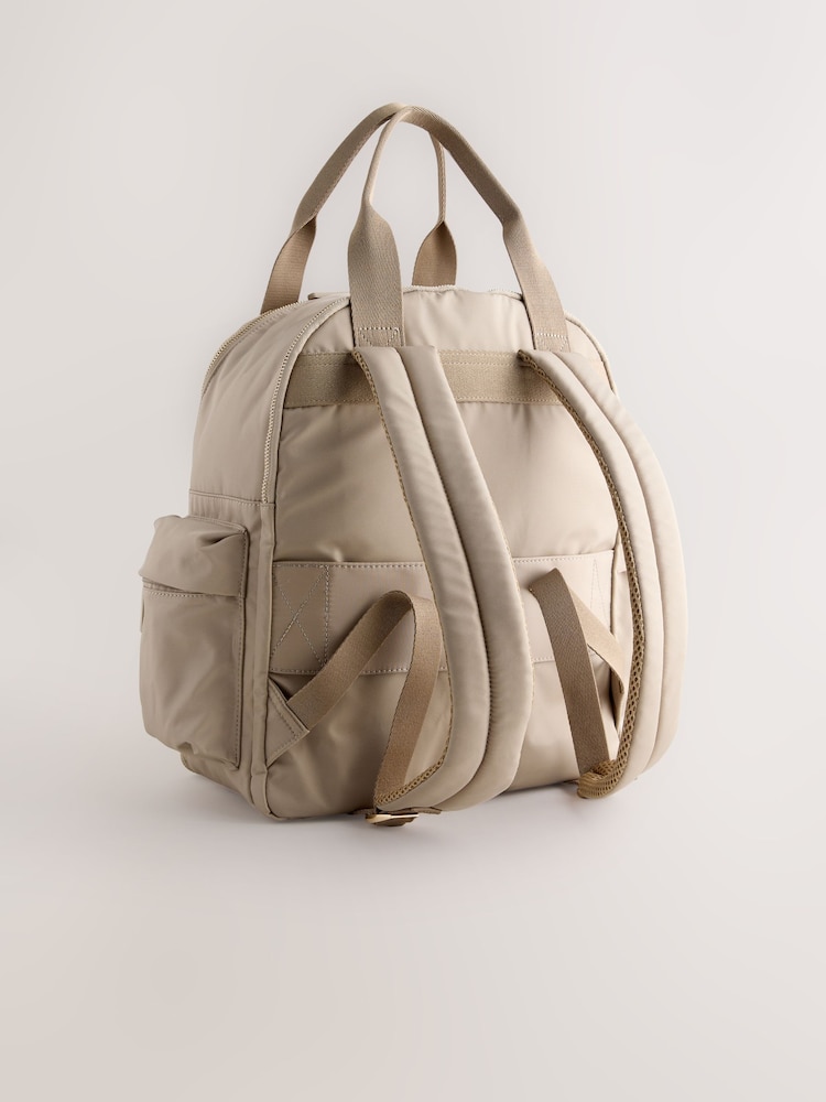 Mink Brown Travel Backpack - Image 2 of 5