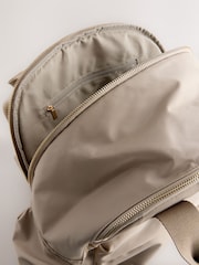 Mink Brown Travel Backpack - Image 5 of 5
