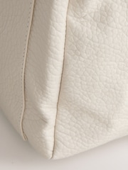 White Slouchy Backpack - Image 4 of 5