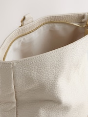White Slouchy Backpack - Image 5 of 5